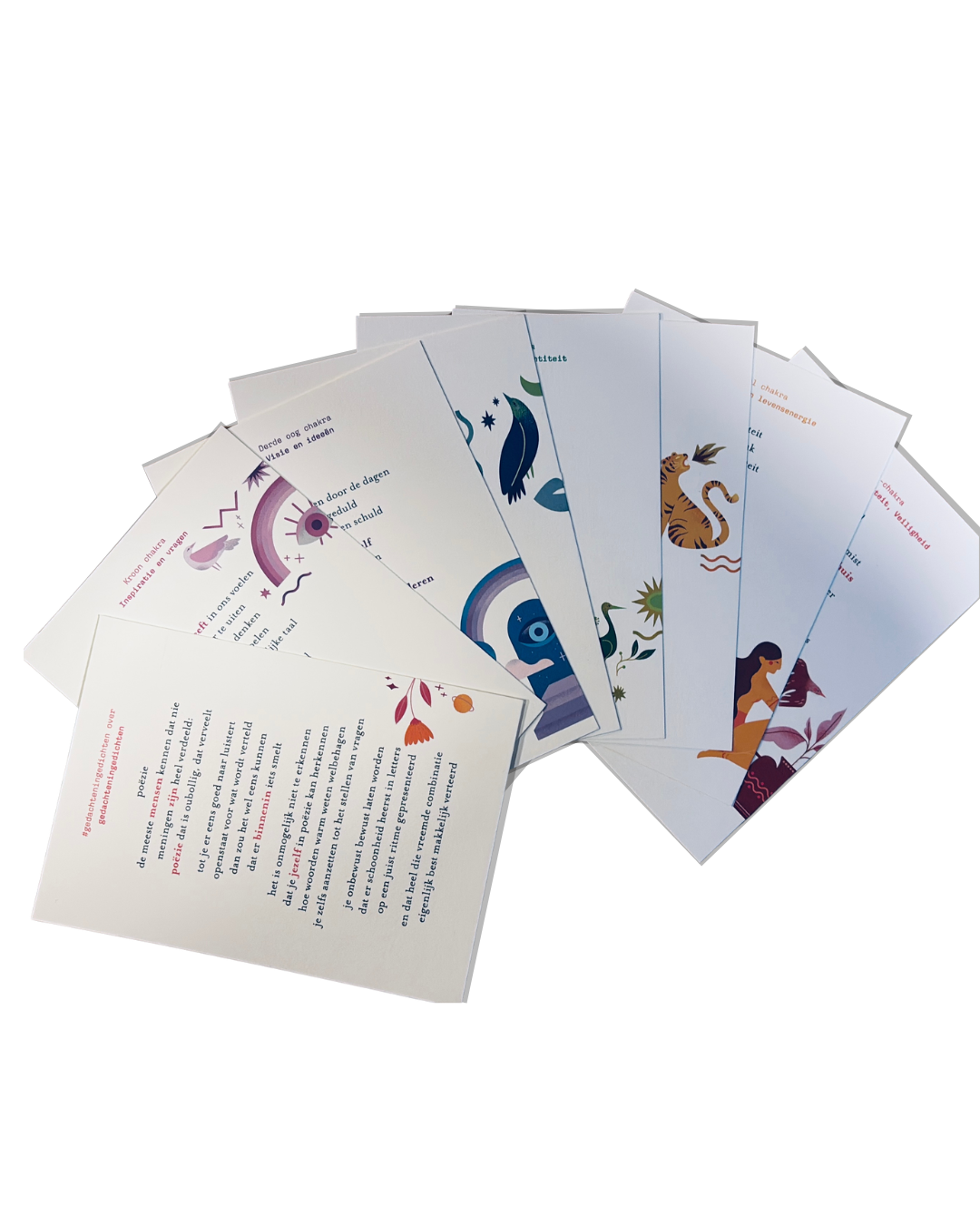 Reis door je lijf Kaartbundel